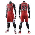 thumbnail image 1 of Chicago Bulls #23 Jordan Maillot No 23 / Ensemble d'Uniforme de Basketball pour Adulte / Rouge, 1 of 2