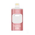 thumbnail image 2 of EGNMCR Clé USB Portable pour I-Phone, I-Pad et Android 3-en-1 8G Métal Otg Disque USB Clé USB, 2 of 2