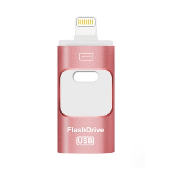 Portable USB Flash Drive For I-Phone, I-Pad & Android 3-in-1 8G Metal Otg USB Disk