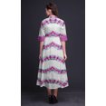 thumbnail image 3 of Bimba Robe Longue Décontractée d'Été Maxi Sans Manches à Fente avant Imprimée Teinture sur Nœuds pour Femmes - X-Grand, 3 of 5