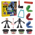 thumbnail image 3 of Play-Doh Star Wars Squish & Slice Lightsabers 4 Inch Action Figure Set, 3 of 11