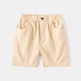 thumbnail image 2 of Kids Shorts Boys Drawstring Elastic Waist Pull-On Baby Boy Summer Outfit Boy Clothes 3-4 Years, 2 of 6
