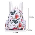 thumbnail image 3 of Ladies Backpack Creative Flower All-match Nylon Travel Backpack Student Daypack, 3 of 10