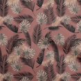 thumbnail image 1 of oneOone Tissu Jersey Viscose Rouge Pastel Matériel de Robe Tropicale Tissu Imprimé Tissu au Mètre 60 Pouces de Large, 1 of 4