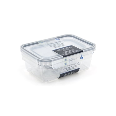 Ensemble de<br>contenants de<br>conservation<br>alimentaire Tritan 6 pièces