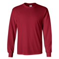 thumbnail image 1 of Gildan Mens Plain Crew Neck Ultra Cotton Long Sleeve T-Shirt, 1 of 4