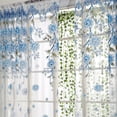 thumbnail image 3 of WIFKLSIIPG Peony Sheer Curtain Tulle Window Treatment Voile Drape Valance 1 Panel Fabric, 3 of 8