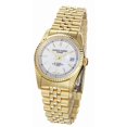 thumbnail image 1 of Charles-Hubert-Paris Montre Homme en Acier Inoxydable Plaqué Or Quartz 3635-GW, 1 of 2