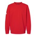thumbnail image 1 of Adidas Mens Fleece Crewneck Sweatshirt, XS, Red, 1 of 1