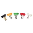 thumbnail image 2 of Pointes de Buse de Nettoyeur Haute Pression, Différents Angles de Pulvérisation Durable en Forme de Ventilateur Raccord Rapide Largement Utilisé Kit de Buse de Rinçage de Grande Surface pour Jardin 055 1.449mm / 0.06in, 2 of 8