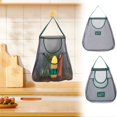 thumbnail image 1 of Vaidha Kitchen Multifunctional Hanging Fruit And Vegetable Storage Bag Hand Carry Put Ginger Garlic And Hollow Breathable Storage Bag, 1 of 6