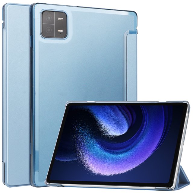 TBTIC Tablet Case for Xiaomi Mi Pad 6 6Pro Support Charging Auto Wake Up Cover Xiaomi Tablet Accessories Protective Shell Sky Blue MiPad 6 6Pro