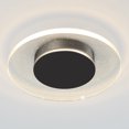 thumbnail image 5 of Artika Essence Disk Modern LED Flush Mount Ceiling Light Fixture, Black, 5 of 5