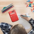 thumbnail image 2 of TopLLC Basic Standard Calculators Mini Digital Desktop Calculator With 8-Digit LCD Display. Smart Calculator Pocket Size For Home School For Kids A calculator, 2 of 6