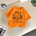 thumbnail image 5 of PMVFHDE Hauts Tendance pour Filles T-Shirts Tunique Graphique T-Shirt pour Fille T-Shirt pour Filles Hauts Manches Courtes Hauts Tube pour Filles Enfant Filles Mignon Graphique Col Rond T-Shirt Manches Courtes T-Shirt d'Été Orange, 3-4 Ans, 5 of 5