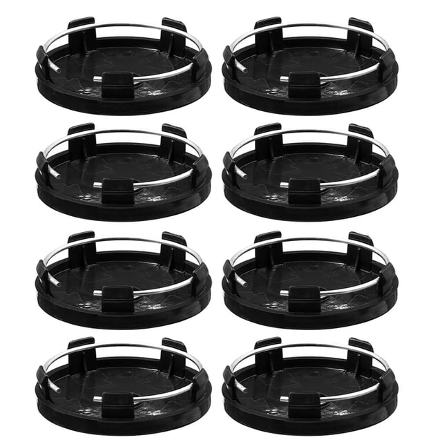 KAKOWELY 8pcs Plastic Hub Wheel Center Caps Cover Universal Modified Wheel Cover Caps,2.36X"X2.36"X0.59"