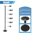 thumbnail image 4 of Unique Bargains Boat Cover Support Pole 12" to 54" Height 6-Stage Extension ABS Support Pole, 4 of 7