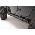 thumbnail image 3 of Fits 2018-2023 Jeep Wrangler JL Fab Fours Rocker Panel Guard JL18-G1750-1 Rock Slider; Tubular; Powder Coated; Black; 3/16 Inch Plate Steel, 3 of 5