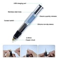 thumbnail image 3 of Graflsoa Stylo de Gravure Électrique Compact Rechargeable avec Mini Moulin à 3 Vitesses Réglables pour Polissage et Sculpture DIY, Inclut Batterie Lithium et Plusieurs Accessoires (Type 3, Ensemble 2), 3 of 6