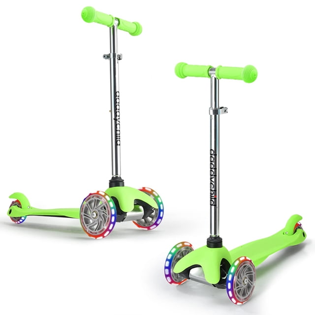 Trottinettes à 3 Roues pour Enfants, Trottinette à Pousser pour Tout-Petits de 3 à 6 Ans
