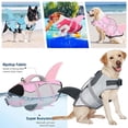 thumbnail image 4 of Gilet de Sauvetage pour Chien pour la Natation, la Navigation, la Plage, Gilet de Flottabilité Réglable avec Poignée Réfléchissant PFD pour Petits Moyens Grands Chiens, 4 of 5