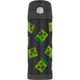 thumbnail image 1 of Thermos 16 OZ Vacuum Insulated Funtainer Bottle, Minecraft, 1 of 5