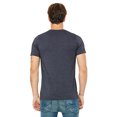 thumbnail image 2 of Bella Canvas Mens CVC Jersey Tee, XS, Heather Navy, 2 of 3