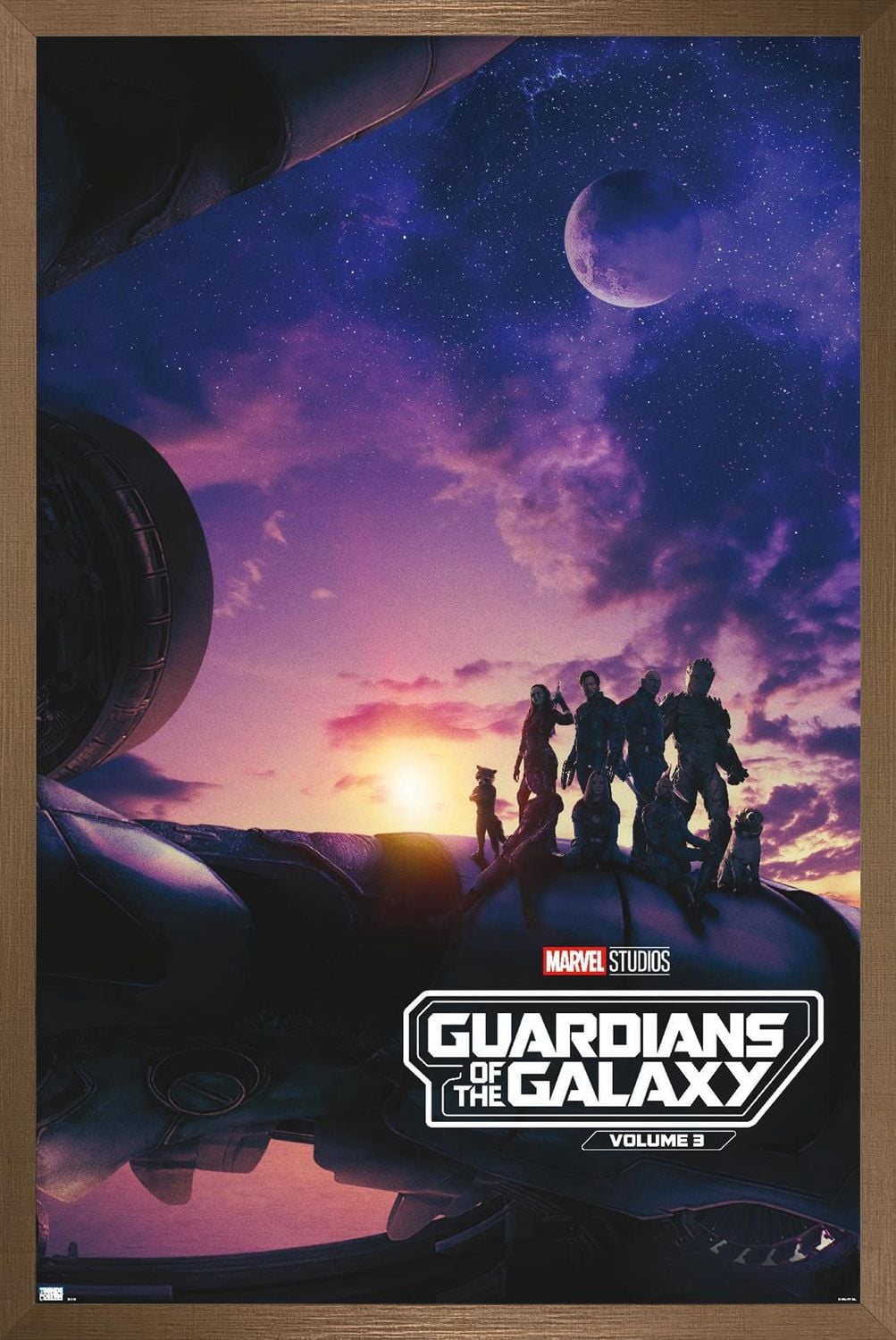 Marvel Guardians of the Galaxy Vol. 3 - Teaser One Sheet Wall Poster