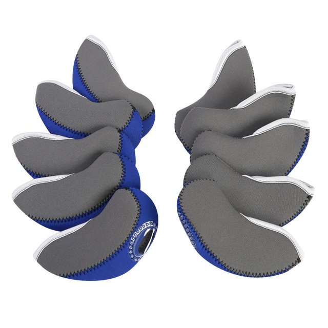 10 Pieces Premium Neoprene Golf Transparent Window / - Colors - Dark Blue