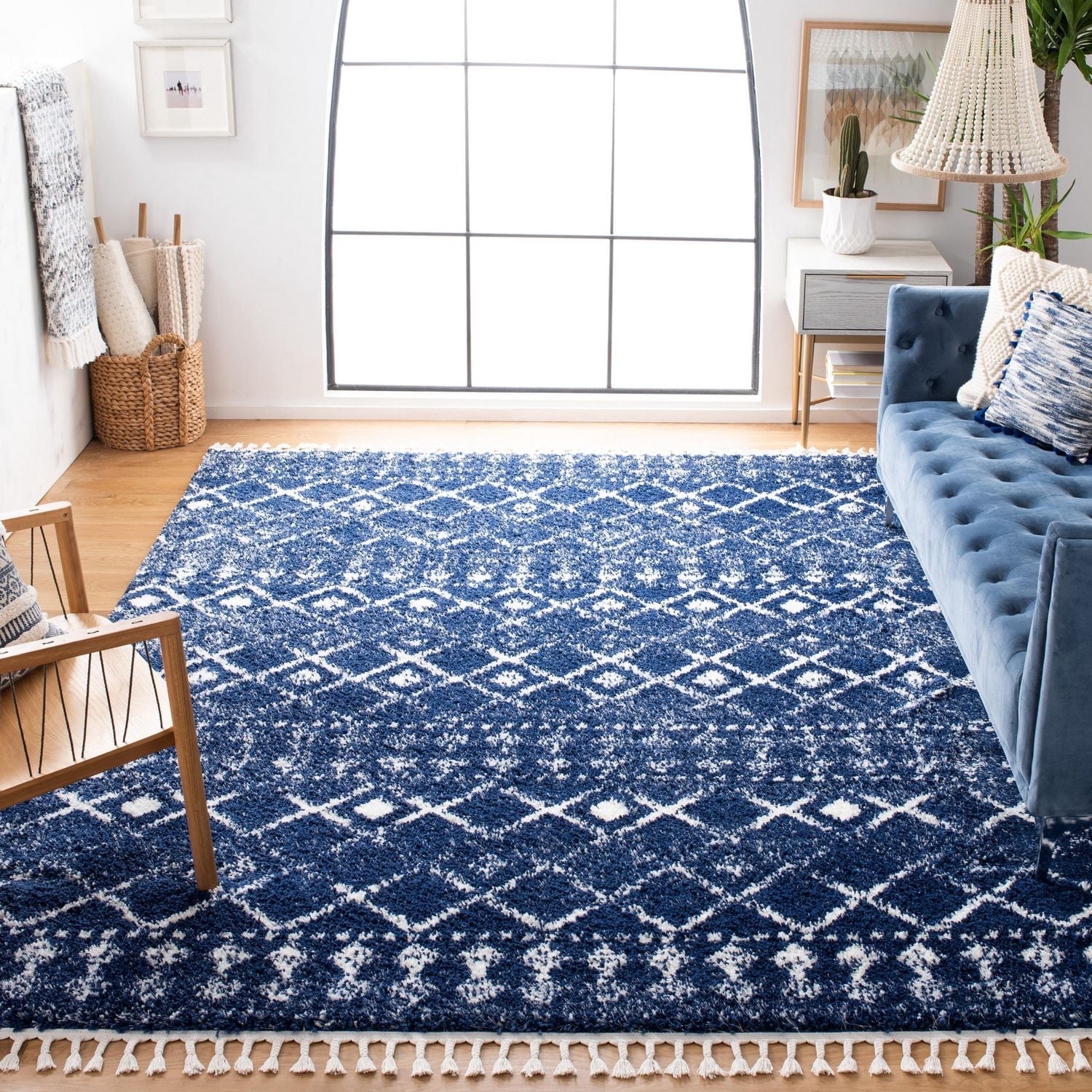 Safavieh Berber Fringe Robynne Aztec Shag Area Rug