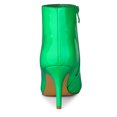 thumbnail image 4 of Unique Bargains Bottines à Talons Aiguilles Hauts à Bout Pointu pour Femmes Vert 8, 4 of 4