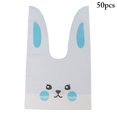 thumbnail image 1 of Coofit 50PCS Candy Bag Rabbit Ears Design Treat Bag Party Favor Bag for Cookies Candy, 1 of 10