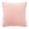 thumbnail image 1 of Housse de Coussin Carrée en Velours Côtelé pour Dossier de Canapé-Lit de Salon et Chaise, 1 of 1