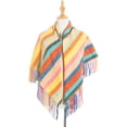 thumbnail image 3 of Penkiiy Foulard pour Femmes Mode Hiver Femmes Foulard Colorée Foulard Décontractée à Franges Châle g Foulard, 3 of 5