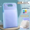 thumbnail image 4 of Sac d'Organisation pour Dossiers Étendus Étudiant Portable Sac de Rangement pour Feuilles d'Examen Grande Capacité Sac pour Factures Documents, 4 of 4