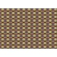 thumbnail image 1 of Ahgly Company Tapis Rectangulaire Lavable en Machine Intérieur Transitionnel Pérun Brun, 2 Pieds x 3 Pieds, 1 of 7
