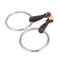 thumbnail image 3 of Courbe Poli Formation Professionnel en Acier Inoxydable Mini Snaffle Bit Roller Portable Anneau en Vrac Accessoires Bouche de Cheval 3 Taille, 3 of 7