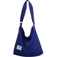 thumbnail image 1 of ORUYROP Sac à Bandoulière Rétro en Toile Grande Taille pour Femmes Sac à Main Décontracté, 1 of 7