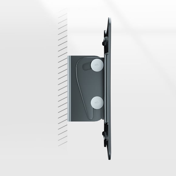 HONITANO Back to School Wall Mount Monitor Bracket Computer Monitors Wall Mount Black Tiltable and Adjustable for Living Room 1Set