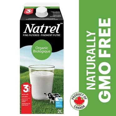Natrel Organic Fine Filtered 3.8% Milk 2L