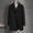 Black, variant on NTACZA Notched Lapel Winter Men Jackets Black Wool Trench Coat Double-Breasted Mid-Length Peacoat Mens Coats Winter,M