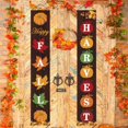 thumbnail image 2 of MesaSe Heureux Automne Porche Signe - Décorations d'Automne Extérieur Intérieur - Heureux Automne Récolte Bannière Signe - Automne Automne L'action de Grâce Fête Cour devant la Porte Pendaison Décor, 2 of 6