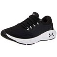 thumbnail image 2 of Under Armour Chaussure de Course Charged Vantage pour Femme, Noir (001)/blanc, 8, 2 of 7