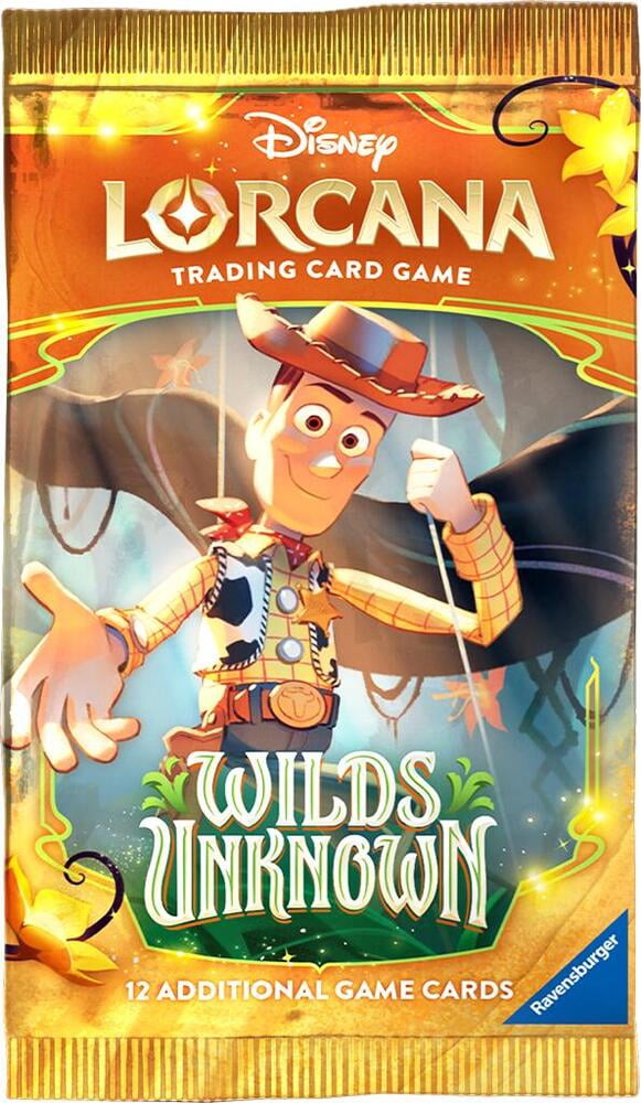Disney Lorcana Wilds Unknown ブースターBOX Ravensburger Disney Lorcana TCG: Wilds Unknown Booster Pack - 12