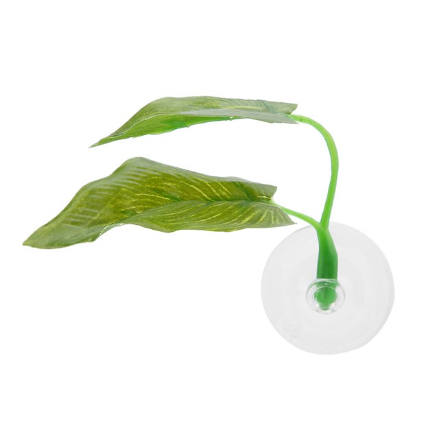 Betta Hammock, With Suction Cup Fish Rest Bed Artificial Leaf, Chemical Free For Fish Tank