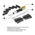 thumbnail image 2 of Ensemble de tournevis à cliquet WorkPro - tournevis multi-bits, tournevis de 64 pièces, écrous et embout, 2 of 9