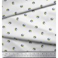 thumbnail image 3 of Soimoi Japan Crepe Satin Fabric Frog Animal Decor Fabric Printed Yard 42 Inch Wide, 3 of 3