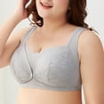 thumbnail image 4 of Clearance Sale 2025 Bra Ladies' Solid Breastfeeding Bra Front Vest Non Rim Cotton Fashion Underwear, 4 of 4