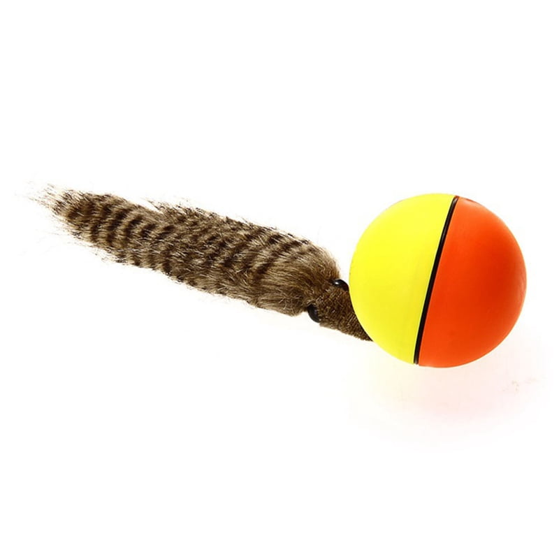 Funny Dog Toy Weasel Ball - Motorized Rolling Ball Moving Interactive Dog Toys