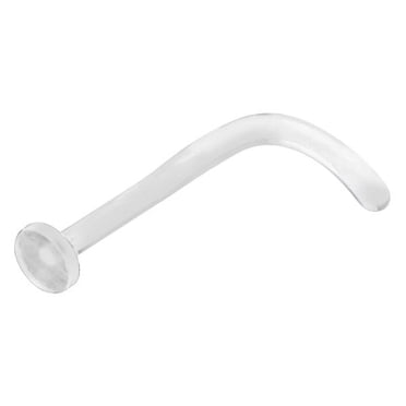 Rétention Nasale Pyrex - 16 Ga - Parfait pour les Premiers Piercings